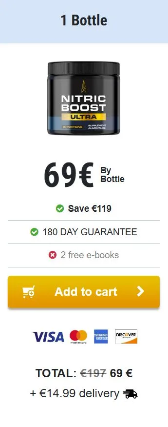 Nitric Boost 1 bottle